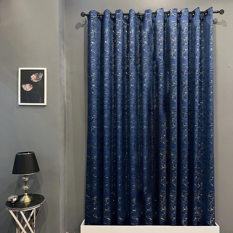 پرده مدل پانچ مخمل طلاکوب سایز 280×300 سانتی متر
